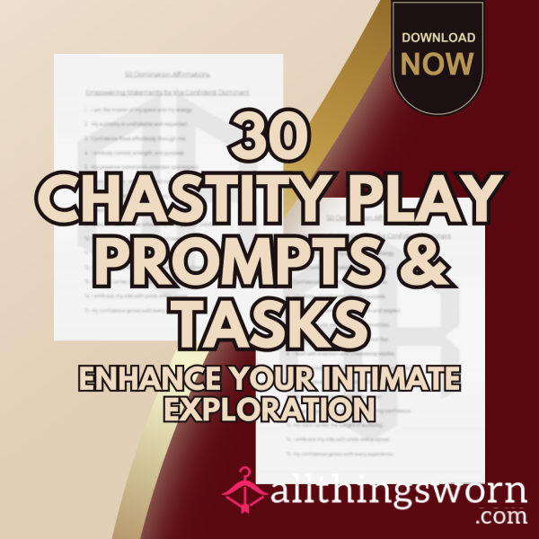 30 Chastity Play Prompts & Tasks – Enhance Your Intimate Exploration