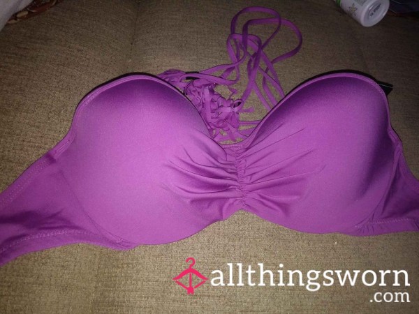 30E // Purple Bikini Top