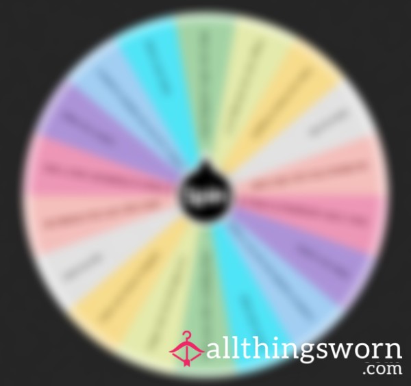 Sissy Humiliation Wheel. Spin If You’re A Good Sissy 🥰😇 (Married Sissy’s ONLY Wheel)