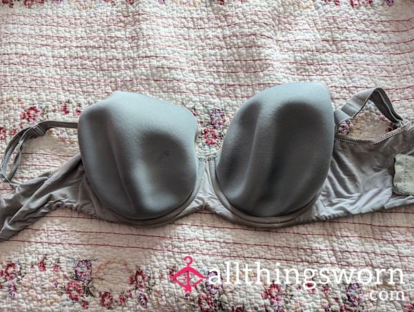 36G // Light Blue Bra