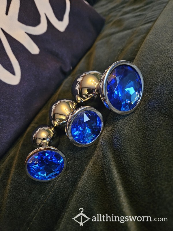 3X Metal Bu*t/ A**l Plugs