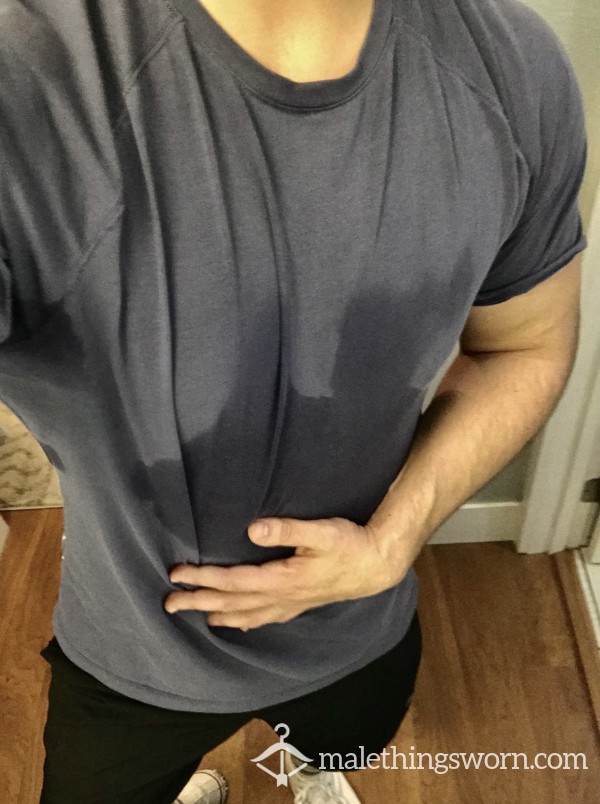 4 Day Musky Workout Shirt- Sweat Soaked