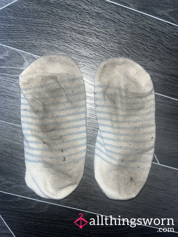 4 Day Worn Dirty Ankle Socks