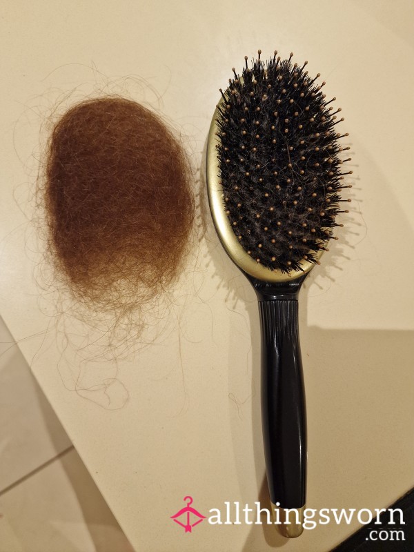 4 Months Worth Of Hair From My Brush