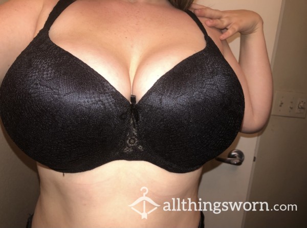 42D Black Lace Bra