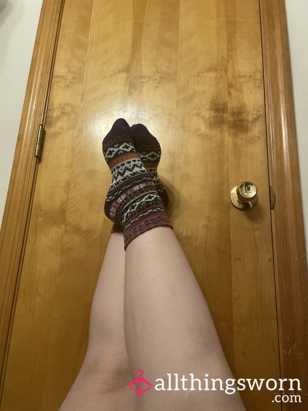 48 Hour Worn Pretty Socks