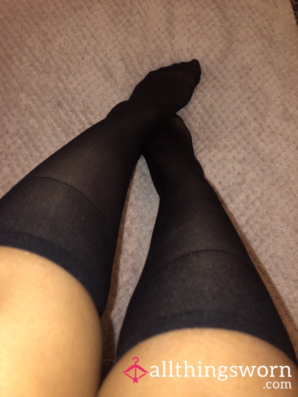 48 Hrs Nylon Socks (knee High Or Ankle ) + 1 Month Free Access To My Feet And Legs Drive 😈