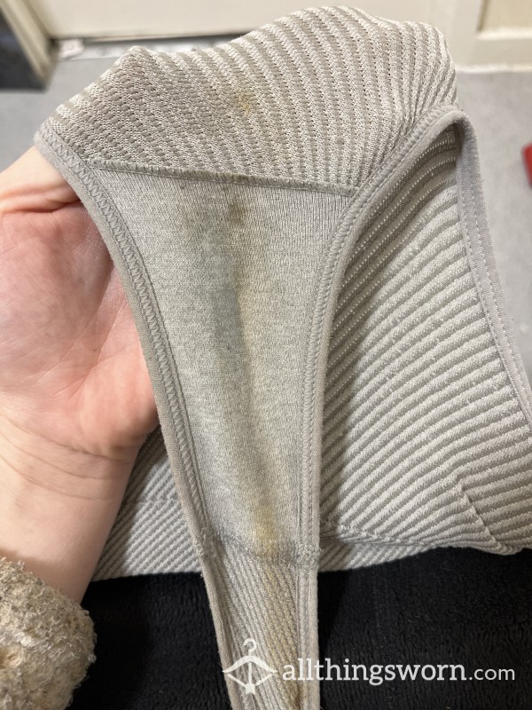 48hour Wear Grey Panties