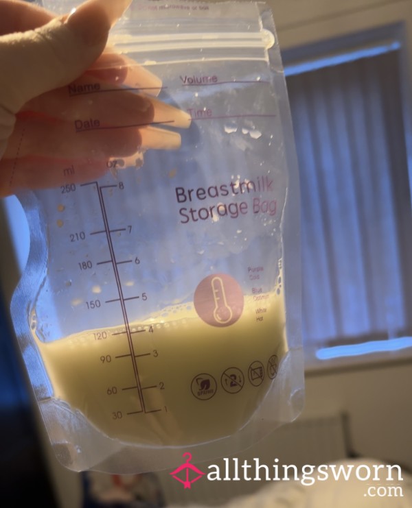 4oz Breast Milk Also Available In Larger Quantities😍