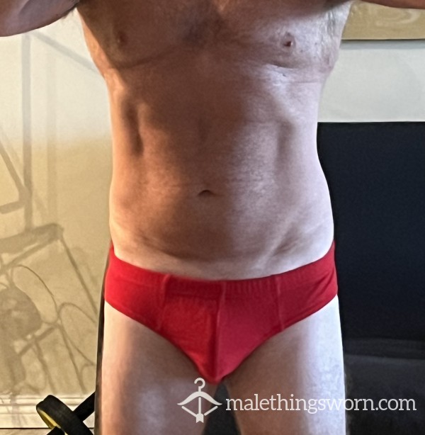 Custom Red Briefs