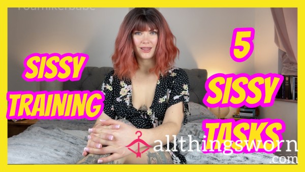 5 Daily Sissy Training Tasks