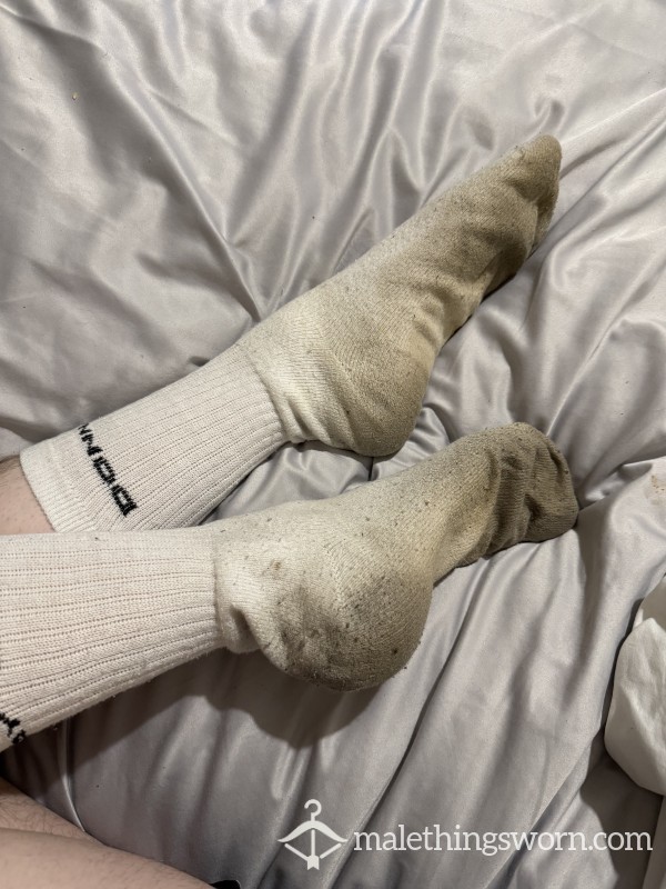 5 Day Work Socks😈 Musky As Hell😘 Vacc*m Packed And Ready To Go😏🥰