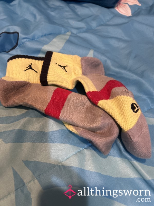 5 Day Worn Jordan Ankle Socks!