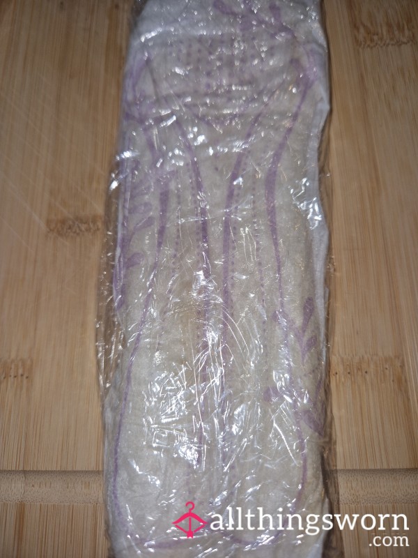 5 Individially Wrapped Wet/ Ur*ne Soaked Lady Intimate Pads