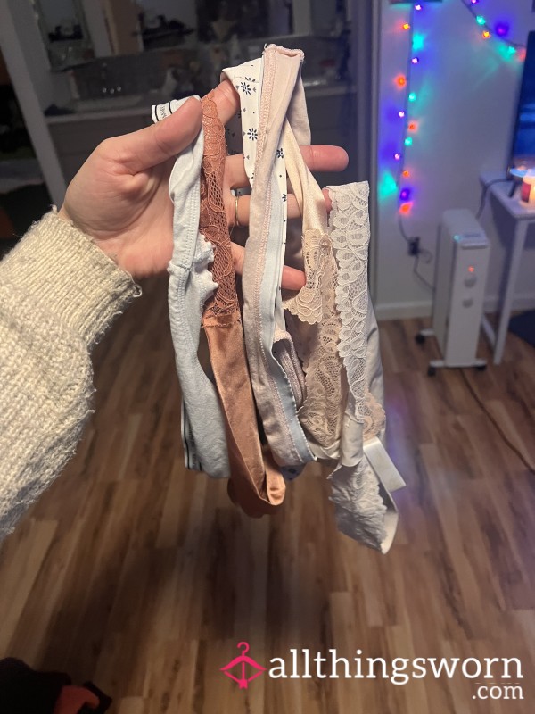 5 Panties For Sale