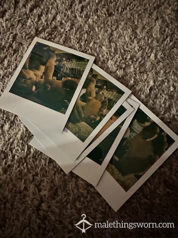 5 Polaroids Of My Feet