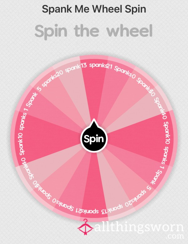 $5 Spank Me Wheel