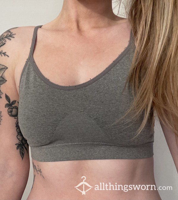 5 Year Old Grey Sports Bra