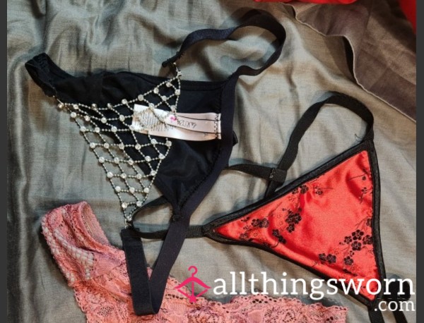 5 Year Old, Used Thongs.