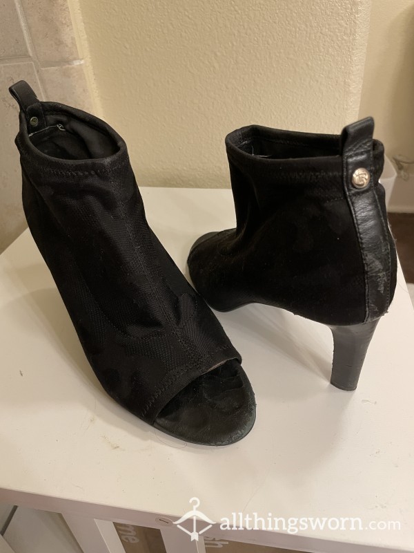 5 Year Worn Stiletto P**ptoe Booties