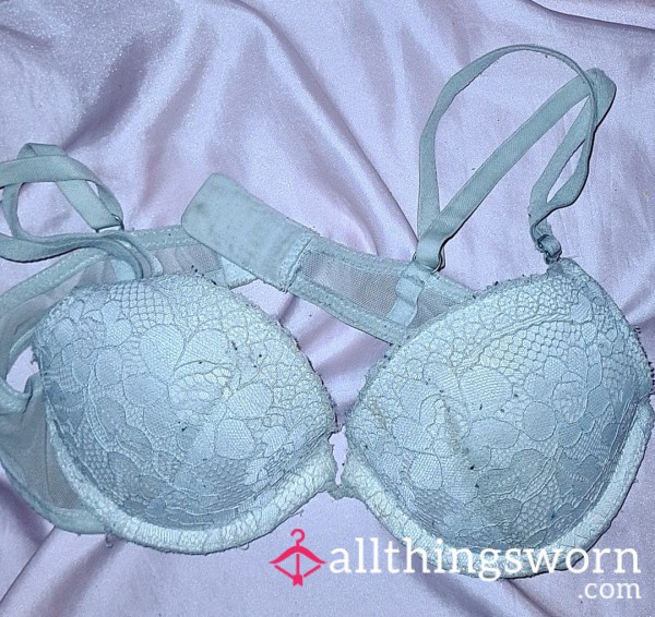 5+ Years Very Well Worn White Bra