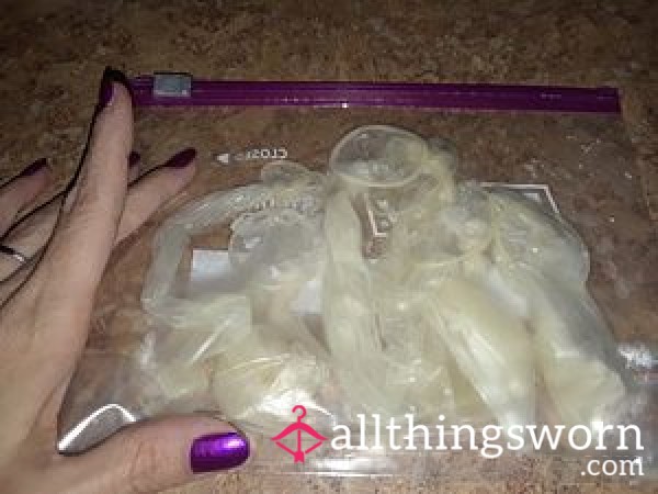 6 Pack Used Alpha Condoms - Ready To Ship