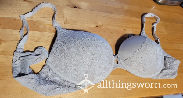 6 Year Old 38C  VS White Bra!