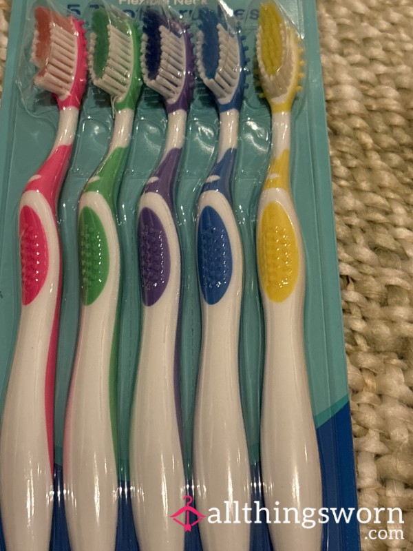 7 Days Used Toothbrush