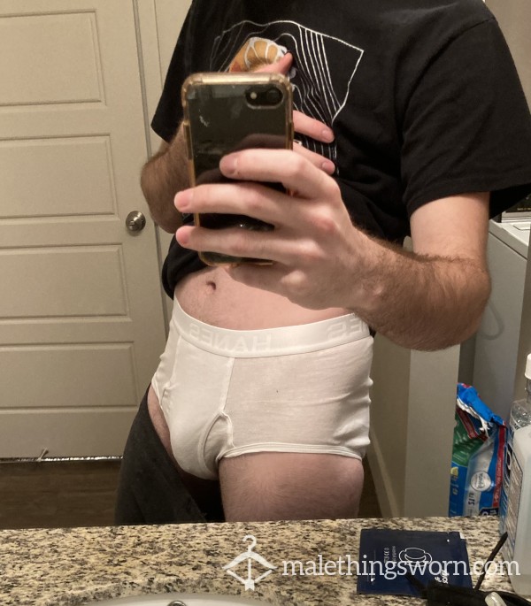 PREMADE - 7 Days Worn - Hanes Tighty Whities Underwear