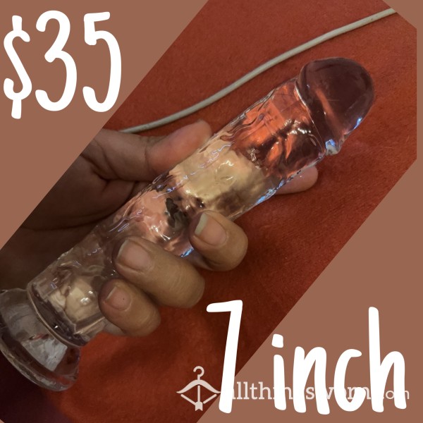 7 Inch Clear Di**o ;) $35