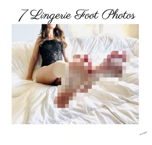 7 Lingerie Foot Photos