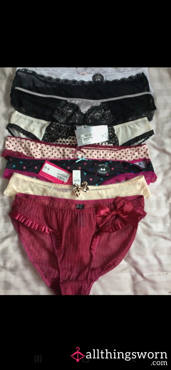 8 Different Panties X