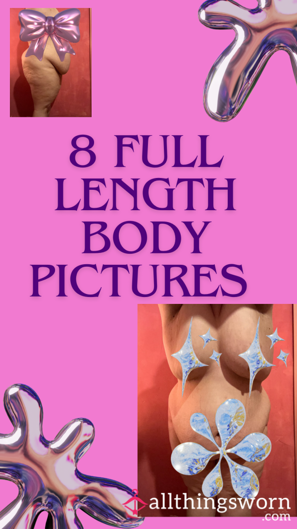 8 Naked Full Length Body Pictures - FACELESS 😜