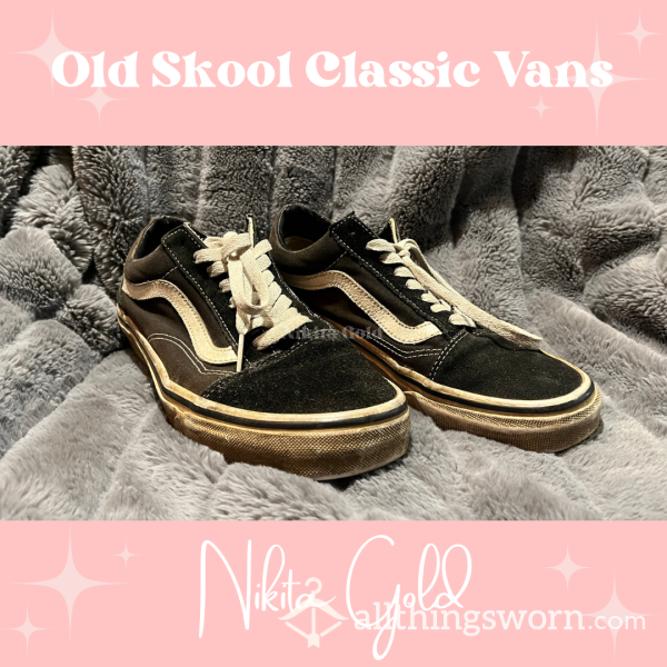 8 Year-Old - Old Skool Cla**ic Vans