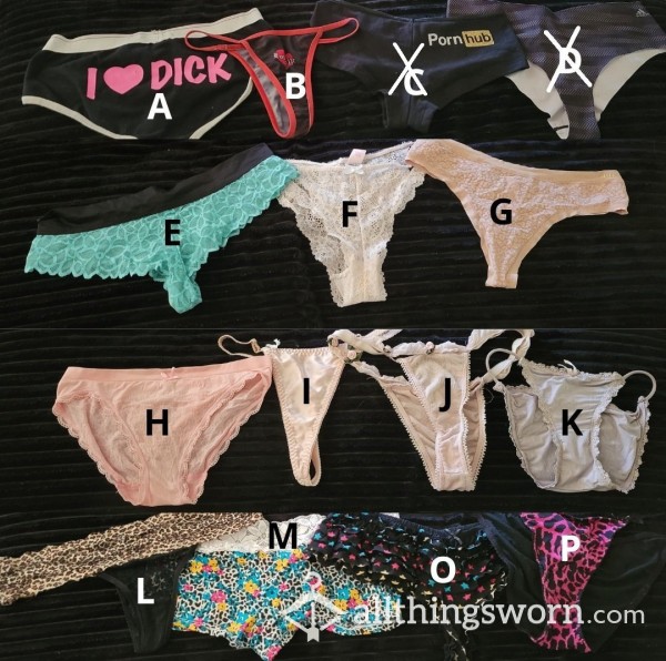 9. Panties Stolen From Porn Star Friends