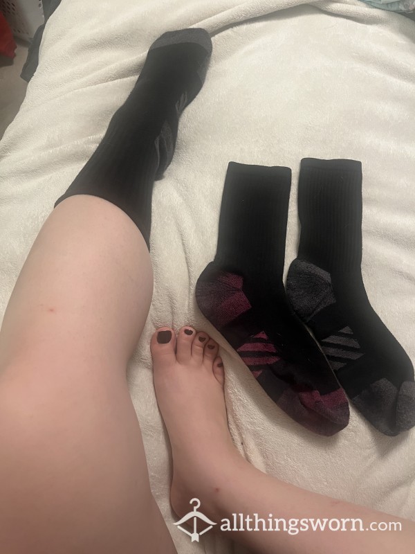 Black Work Socks