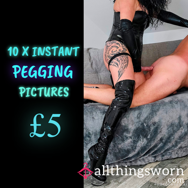 A Collection Of My Pegging Pics - 10 Pictures For Instant Viewing