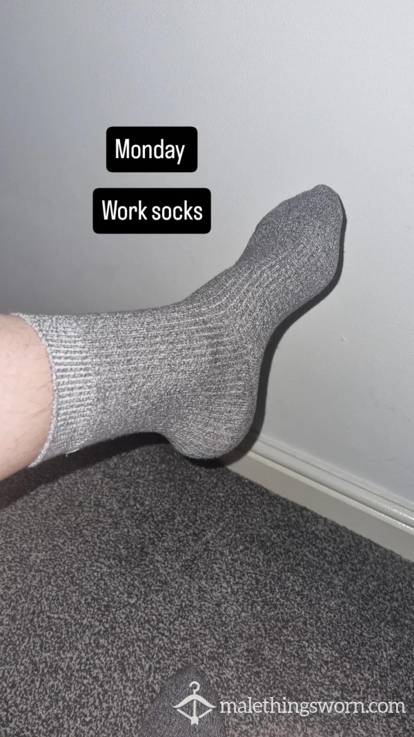 A Full Work Week, Sweaty Pair Of Socks