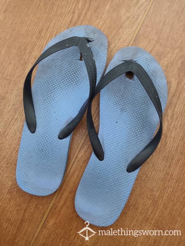 Absolutely Trashed Flip Flops