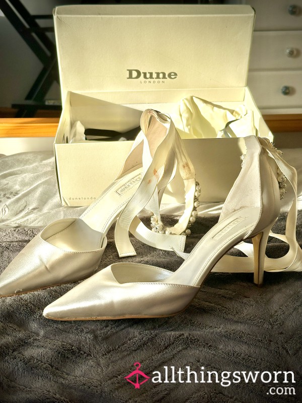 ACTUAL Wedding Shoes I Took My Vows In!