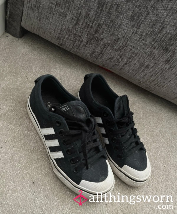 Adidas Cute Black Well Worn