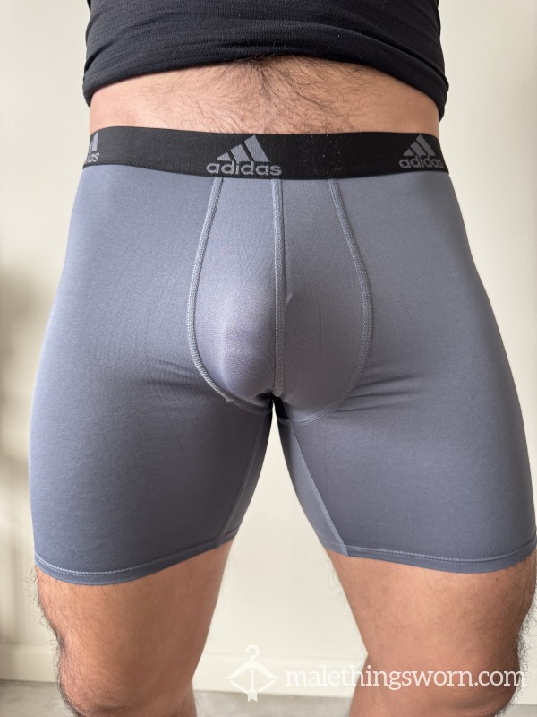 Adidas Dark Gray Compression Shorts