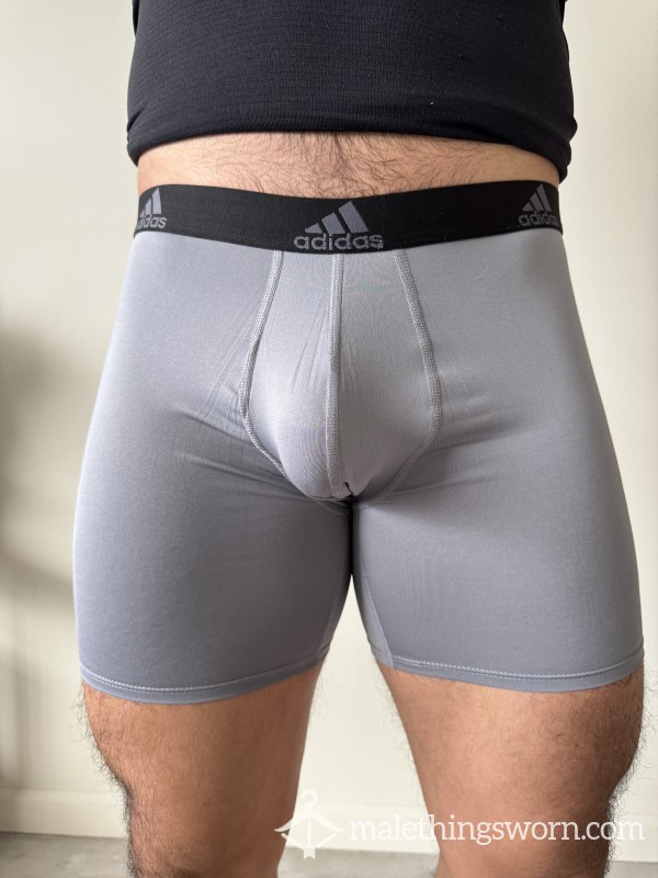 Adidas Gray Compression Shorts