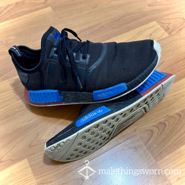 Adidas NMDs - HEAVILY WORN (Size 10)