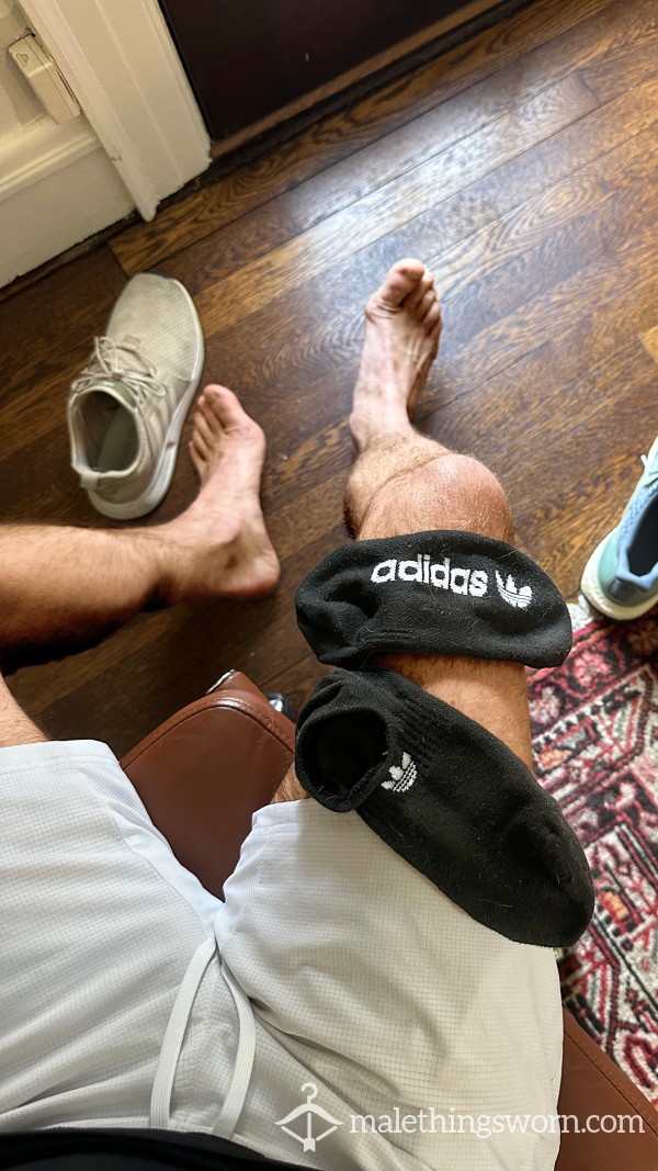 Adidas No Show Socks - Black