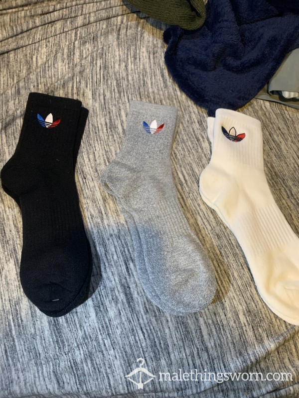 Adidas Quarter Crew Socks