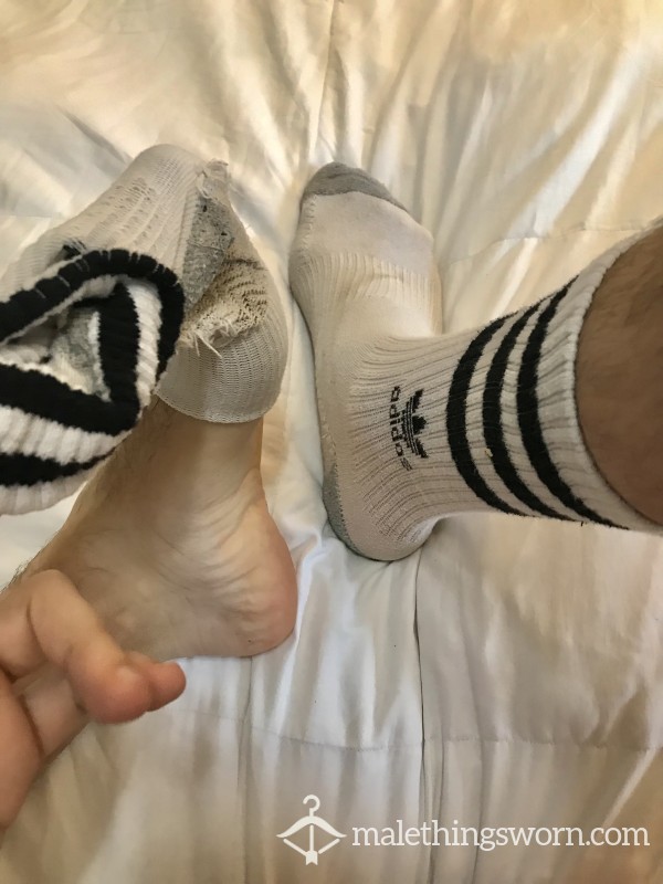 Adidas Socks- Multiple Gym/Work Wears + Sweaty.