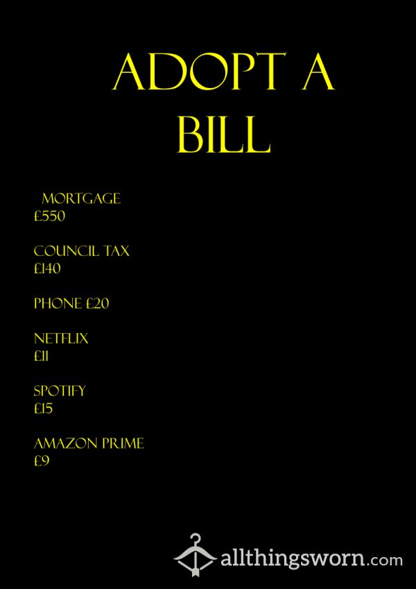 Adopt A Bill