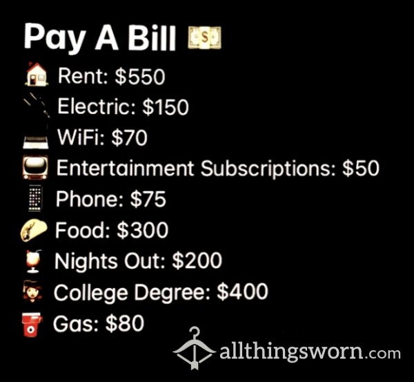 Adopt A Bill