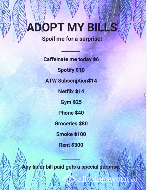 Adopt A Bill.